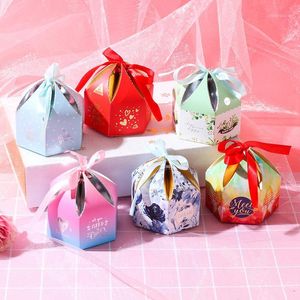 Prezent na prezent przyjęcie weselne z podziękowaniami torbami torbami cukierkami kartonowi dostosowane pudełka han edycja opakowania pudełka biżuterii 1