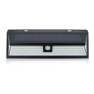 Solar-Wandleuchten, 118 LEDs, wasserdicht, Lichtsteuerung, Bewegungsmelder, Sicherheit, Solarpanel-Licht, usalight