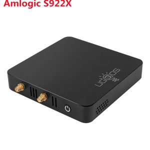 UGOOS AM6B PLUS TV Box 4GB 32GB Amlogic S922X-J 2.2GHz Smart TV Box Android 9.0 5G WiFi BT 4K HD Media Player Set Top Box