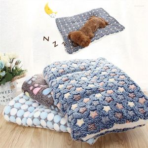 Camas de gato 2023 tapete macio cão de cachorro tapete de cachorro Sleep Sleep Blanket Supplies de animais laváveis ​​disponíveis em todas as estações Almofada