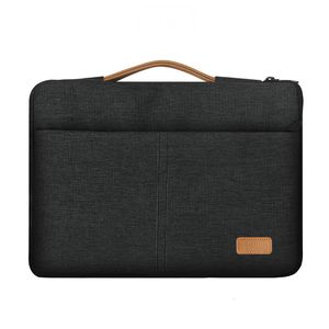 Dizüstü Torbalar Dizüstü bilgisayar çantası 13 13.3 15.6 inç Su geçirmez dizüstü bilgisayar kolu, MacBook Air Pro/Asus/HP seyahat taşıma çanta çanta evrak çantası 230306