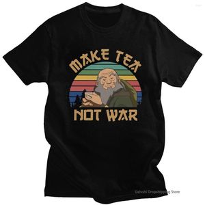 Męskie koszule Avatar Ostatnia koszula Airbender Men Men Mass Fashion Bawełna T-shirt Kids Hip Hop Tees Tops Owwony lat Letni Top Kobiety