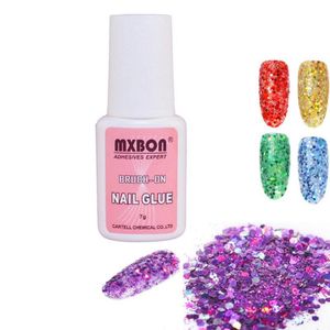 Gel de unhas 1pc 7g cola profissional acrílica 3d unhas de bricolage decoração de arte shinestones gems manicure ferramentas adesivo para uso doméstico