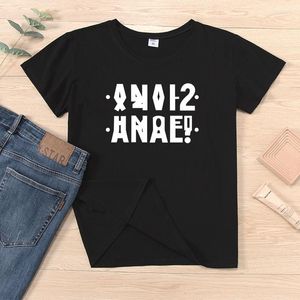 Męskie t-shirty moda rosyjski styl t-shirty koszula analna ukrain napis drukuj męskie topy z krótkim rękawem czarny szary bawełniany Tshirt