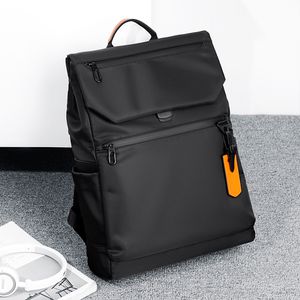 Borse da scuola Zaino per laptop da uomo impermeabile di alta qualità Designer di marca di lusso Nero per uomo d'affari Urbano Ricarica USB 230306