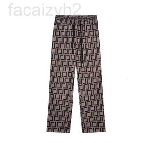 Calças masculinas designer Calças masculinas e femininas de luxo clássica letra F avançada popular calça de rua primavera verão suor casual 2T19