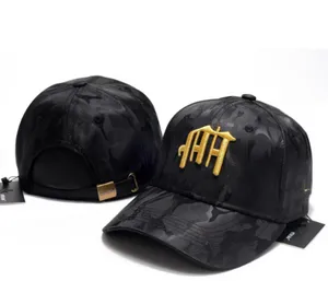 Black Stain Resistant Hip Hop Peaked Cap Men and Women All-Matching Baseball Cap Letter Embroidery Quality Factory Wholesale