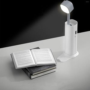 Luzes noturnas LED lâmpada Lâmpada Lâmpada para os olhos Reading REATIVA USB TABELA RECHARGELECIDO DO TRABALHANDO DO HOME