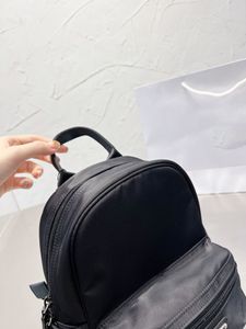 Shopping Bag 2023 Fashion Backpack black original hardware logo designer women's handbag luxury One shoulder bag Crossbody bag purse built-in compartment