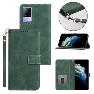 الحالات الجلدية لـ OPPO Realme 10 GT NEO5 C30 V23 V20 A57 A77 9I Find X6 Reno 9 8 8T Pro 4G 5G Wallet Phone Case PU TPU Lanyard