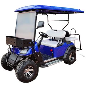 Stable Quality 2-4 Seats Electric Car Golf Cart Price with Sunshine Curtain Off-Road Golf Cart for Adult Energy Car