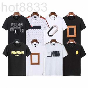 T-shirt da uomo Designer Mens Little Monster Demon Eyes Alphabet Maniche corte Moda estiva Uomo Donna Cerniera GXI0