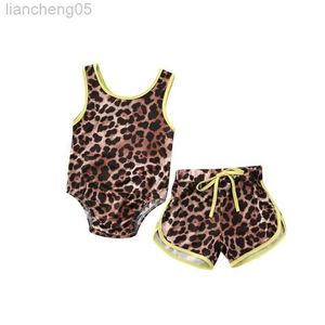 One-Pieces New Arrival Girls Swimwear Toddler Kids Baby Girl Leopard Swimwear Swimsuit Bikini Bathing Suit Children Swimming Come W0310