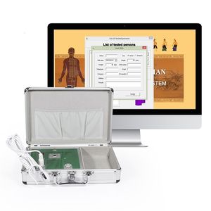 Outros itens de massagem Medicina Chinesa Analisador de corpo magnético Meridian Dispositivo de acupuntura de diagnóstico de saúde Aparaa 230303