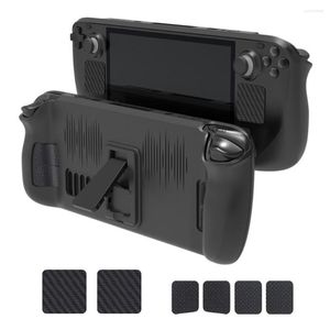 Game Controllers Games Console Cover protetor com stand touchpad adesivos compatíveis para convés a vapor SD016 Drop