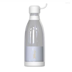 전기 신선한 주스 블렌더 충전식 300ml 미니 믹서 기계 휴대용 병 USB Orange