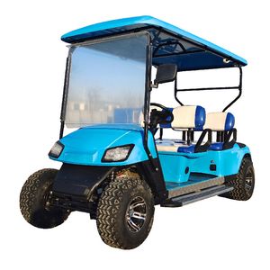 4 Seater 60V 4KW Big Wheel Tubeless Tire Off Road Golf Carts For Sale Energy Car Color Customization Electric Car