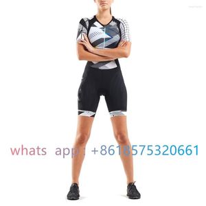 Racing sets de ciclismo triatlo trisuit feminino ciclo ao ar livre Ciclo de natação ROAP ROAP Ciclismo Team MTB Roupas de bicicleta Rodo