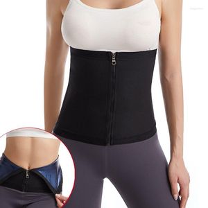 Kvinnors shapers kvinnor trimmer bantning body shaper korsett magen bastu band fitness svett bälte midje tränare sport bälte träning form