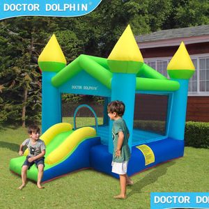 Inflatable Bouncers Playhouse Swings Safety Bouncers Bounce House Children Moon Walk Jump Castle Sliding Belt Blower Drop Delivery Dhii6