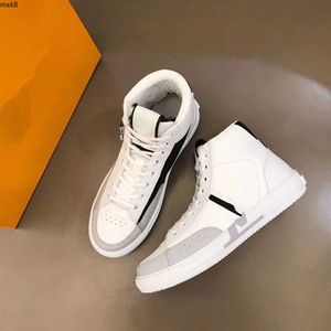 Rivoli Trainers High En İyi Ayakkabı Lüks Tasarımcıları Sneaker Lüksemburg Dantel Up Vintage Rahat Ayakkabı Chaussures Calfskin Dövme Eğitmeni MKJKNH MXK800002