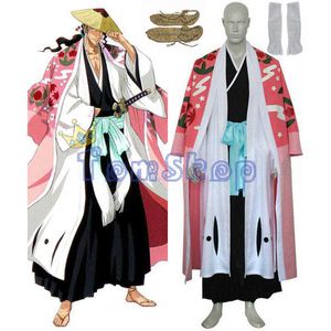 Anime Costumes Bleach 8. Kapitan Kyouraku Shunsui Cosplay Come Custom Size Express Wysyłka Z0301