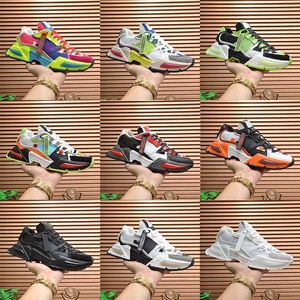 Casual skor kvinnlig manlig designer Daymaster NS1 Panel Space Calf Leather Suede DNA DNA Modern Reflective Leather Fashion Coach Shoes Sneakers.