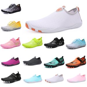 2023 Sport Wading Shoes Casual Men Women White Black Grey Light Green Blue Red Purple Running Outdoor Sneakers Trainers Storlek 35-46