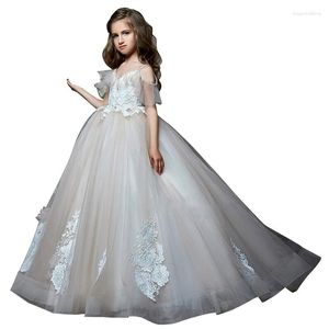 Abiti da ragazza Fancy Little Girls Dress 2023 Fantasia Infantil Para Menina Robe Fille Enfant Mariage De Soiree Ball Gown Kids For