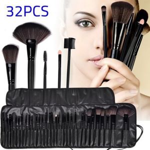 Makeup Tools Woman's Professional 32 PCS Make Up Tools Pincel Maquiagem Superior Soft Cosmetic Beauty Makeup Brushes Set Kit Pouch Bag Case 230306