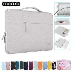 Laptoptaschen Laptoptasche für MacBook Air Pro 13 15 11,6 13,3 14 16 17,3 Zoll wasserdichte Notebook-Hülle Schulterhandtasche Aktentasche Cover Case 230306