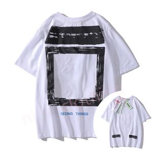 Męskie projektant T-shirt luksusowa marka tees damska moda t shirty letni krótki rękaw Hip Hop Streetwear Tops Ubrania Ubrania ubrania