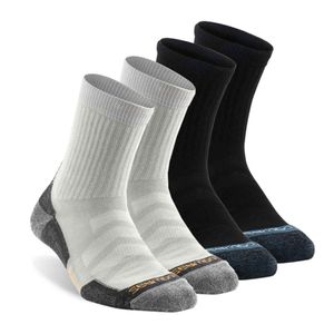 Zealwood Unisex Antibacterial Moidure Wicking Cushion Crew Hiking Socks Men Socks Women3409