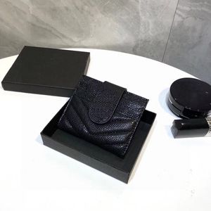 7A Designer -Kartenhalter Brieftet Männer Frauen Mini kleiner Kreditkartenhalter Slim Bank Karteninhaber mit Box insgesamt 12 Kartenschlitz das echte Kaviarleder