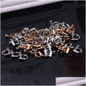 Other Earring Clip Converter Findings Color Retaining Without Ear Hole Diy Jewelry Making 210 W2 Drop Delivery Components Dhfhm