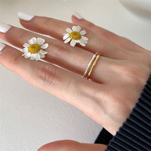 Autentisk 925 Sterling Silver Bambu Knuckle Rings Open Size Fashion Thin Stacking Justerbara fingerringar för kvinnor