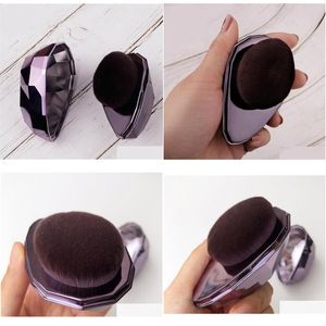 Makeup Brushes New Diamond Cut Buffing Brush Perfect Liquid Foundation Powder Beauty Blending Tool Drop Delivery Health Tools Accesso DHHI3