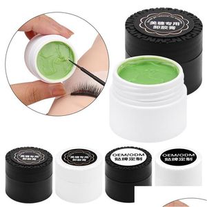 Removedor de maquiagem 10g Creme de cola de sabor de frutas para cílios Extensão Hami Melon Ferramentas Ferramentas Drop Drop Drop Health Beauty DHN1C