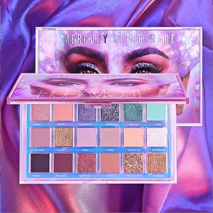 HUDAMOJI Cross border Best 18 Color Mercury Retrograde eye shadow Pearlescent Matte Micro Shining Sheet Coloring without Stain