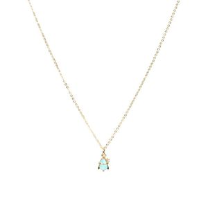 Hänghalsband trendig inlagd zirkon söt mini blå opal raketfartyg charms rymdskeppsplan halsband för kvinnor tjej choker smycken gåva