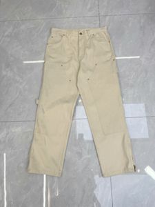 2023SS Paris Itlay Skinny Jeans 캐주얼 스트리트 패션 포켓 따뜻한 남자 여자 부부 아웃복 무료 배 L0306