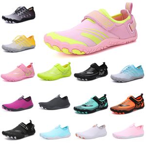 2023 Sport Wading Shoes Casual Men Kvinnor Vandring Cykling Vit svart ljusgrå Dark Green Blue Red Purple Running Outdoor Sneakers Trainers Storlek 35-46