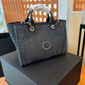 bolsa de praia Shopper deauville bolsa de praia de luxo feminina homem bolsas de fim de semana bolsa pérola lona de náilon bolsa tiracolo designer clutch bolsa de viagem carteira de ombro bolsas de corrente