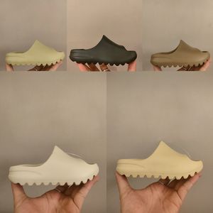 Designermode EVA Foam Runer Kan Slides Småbarn Spädbarn Barn Barntofflor Vit Svart Desert Sand Ben Resin Sandaler