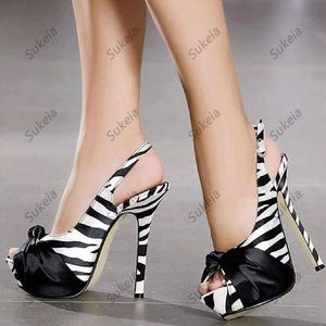 Sukeia Handmade Women Summer Sandals Stiletto Heels Peep Toe Fabulous Black Party Shoes Ladies Plus US Size 5-20
