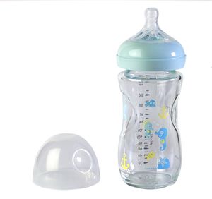 Baby Bottle s Original Natural Glass Feeding 8 oz 240 ml 1M Hippocampus 230303