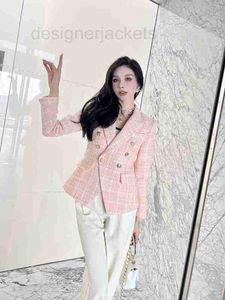 Women's Jackets Designer New Fall Winter western suit jacket high-end Coat Fashion High Quality tweed Leisure Spring birthday gift H7UF