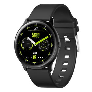 KW13 SMART WACK IP68 Vattentät blodtryck Smartwatch Hevert Monitor Fitness Tracker Sport Intelligent armband för Andriod med detaljhandelslådan