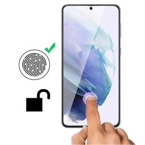 Samsung S23 Plus Screen Protector Tempered Glass Ultrasonic Fingerprint Compatible Case Friendly film for S22 S21 S20 FE Note 20