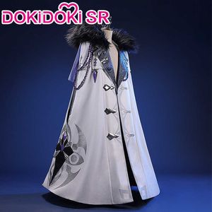 Anime kostymer dottorepantalonesandronearlecchinoscaramouche cosplay game genshin påverkar fatui harbinger come förförsäljning dokidokisr mantel z0301